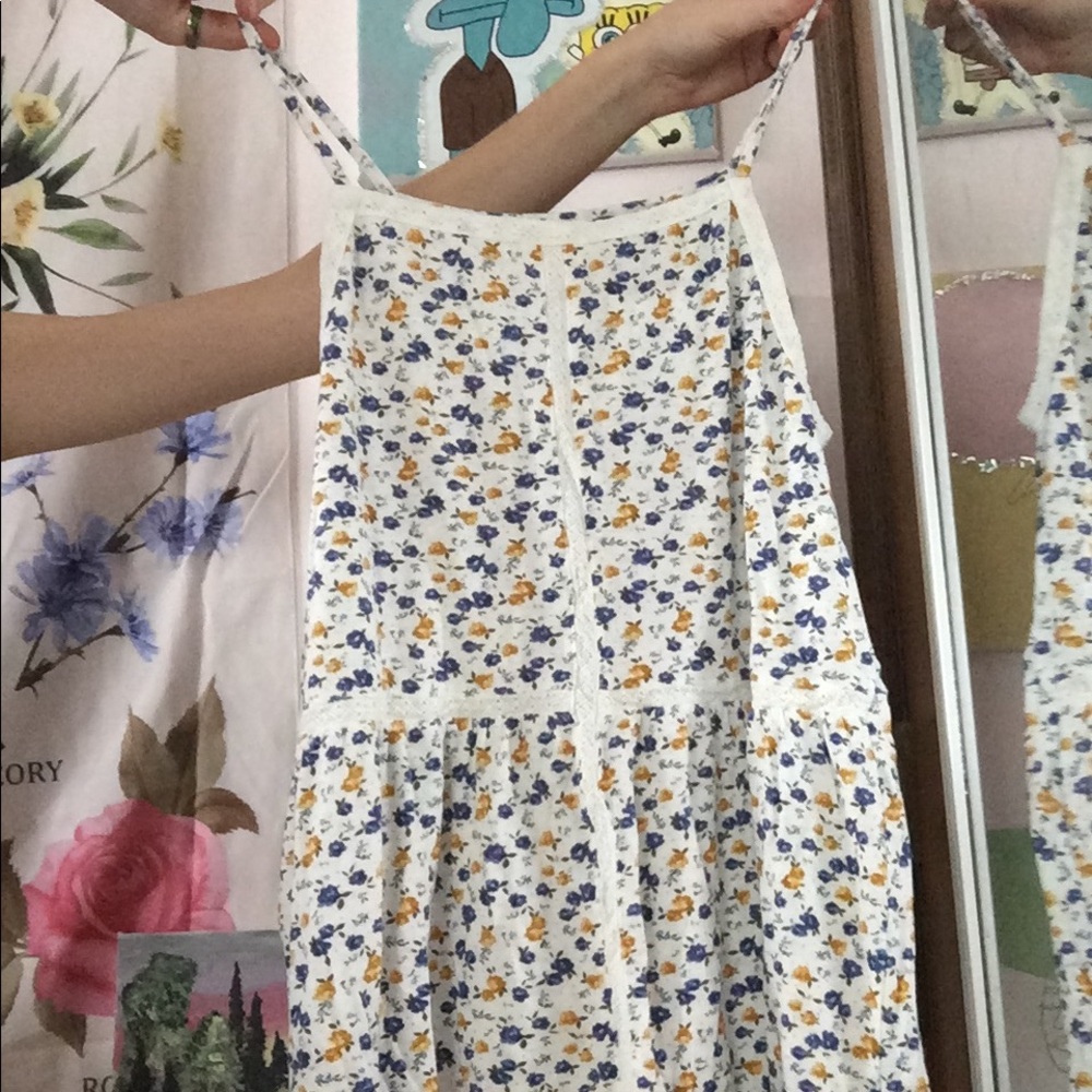 soft floral tank